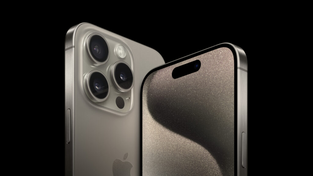 Het nieuwe design van de iPhone 15 Pro en iPhone 15 Pro Max