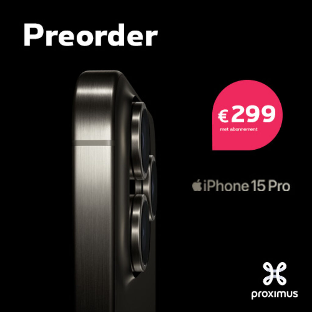 iPhone 15 Pro Proximus
